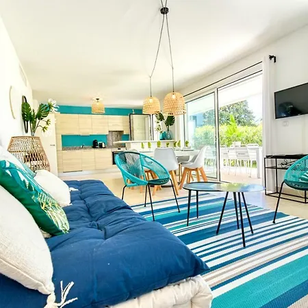 Nice With Private Garden, Pool & Parking アパート カンヌ