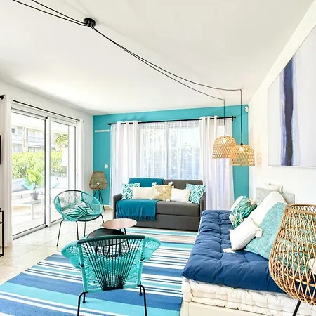 Nice With Private Garden, Pool & Parking カンヌ